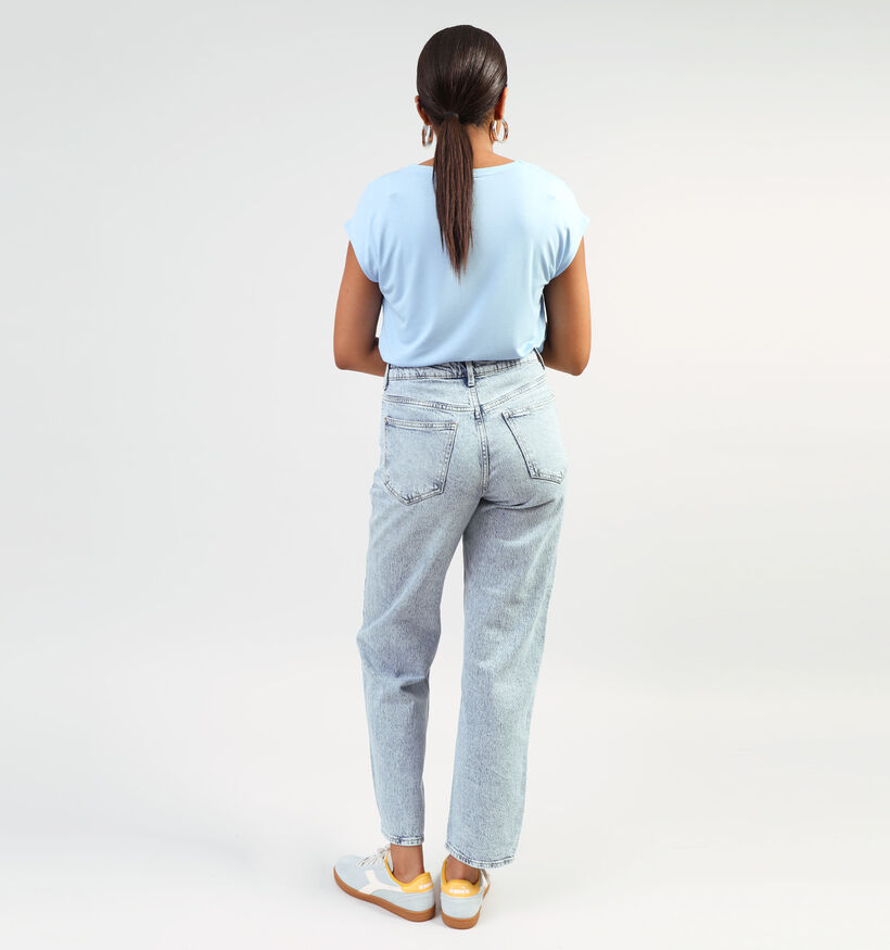 comma Blauwe T-shirt voor dames (350032)