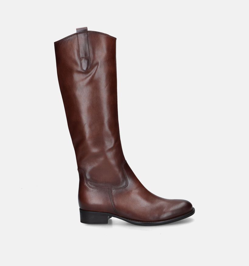 Gabor Cognac Lange laarzen voor dames (347055) - geschikt voor steunzolen
