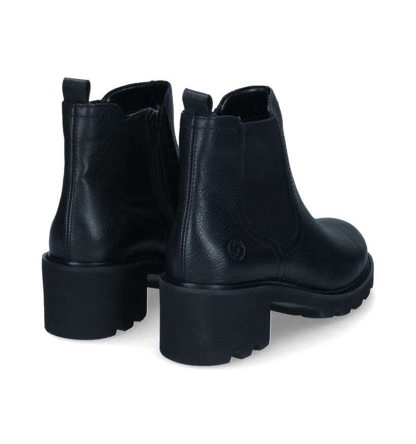 Remonte Bottines à talons en Noir pour femmes (315727) - pour semelles orthopédiques