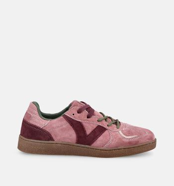 Victoria Low Baskets Marron/Rose