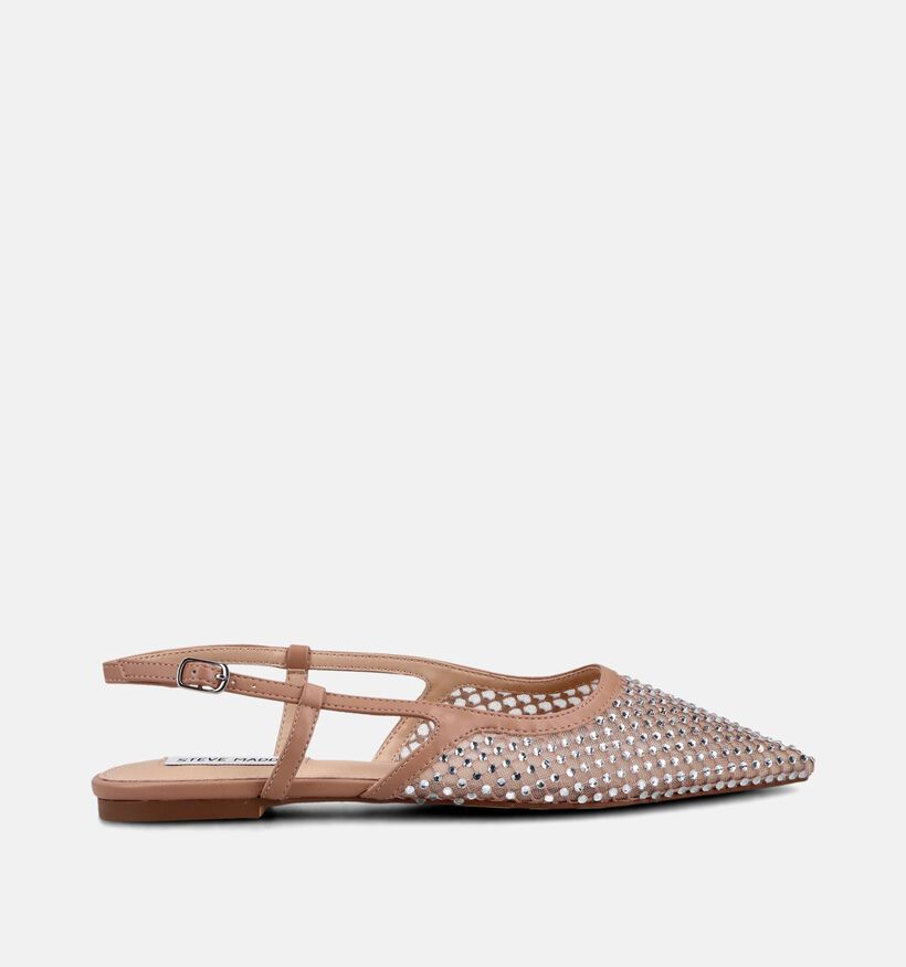 Steve Madden Slingshot Ballerines Slingback en Camel pour femmes (372082)