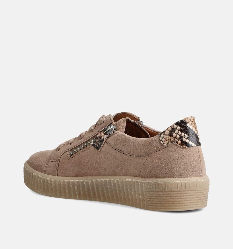 Gabor Baskets en Beige pour femmes (368358) - pour semelles orthopédiques