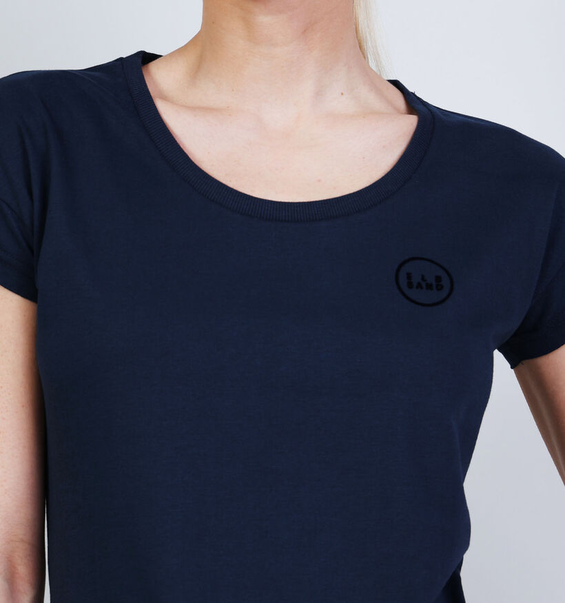 Elbsand Ragne T-shirt en Bleu fonc&eacute; pour femmes (374229)
