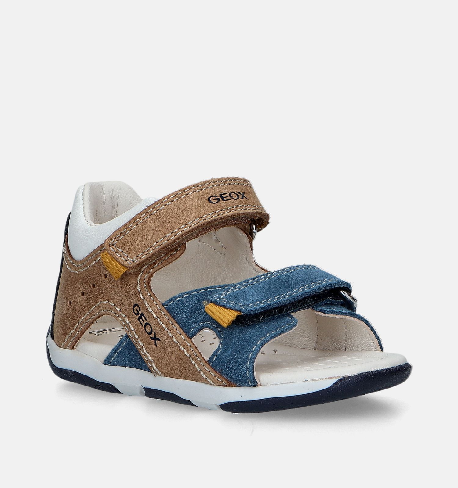 Geox Tapuz Cognac Sandalen Jongens Babyschoenen Online op TORFS.BE