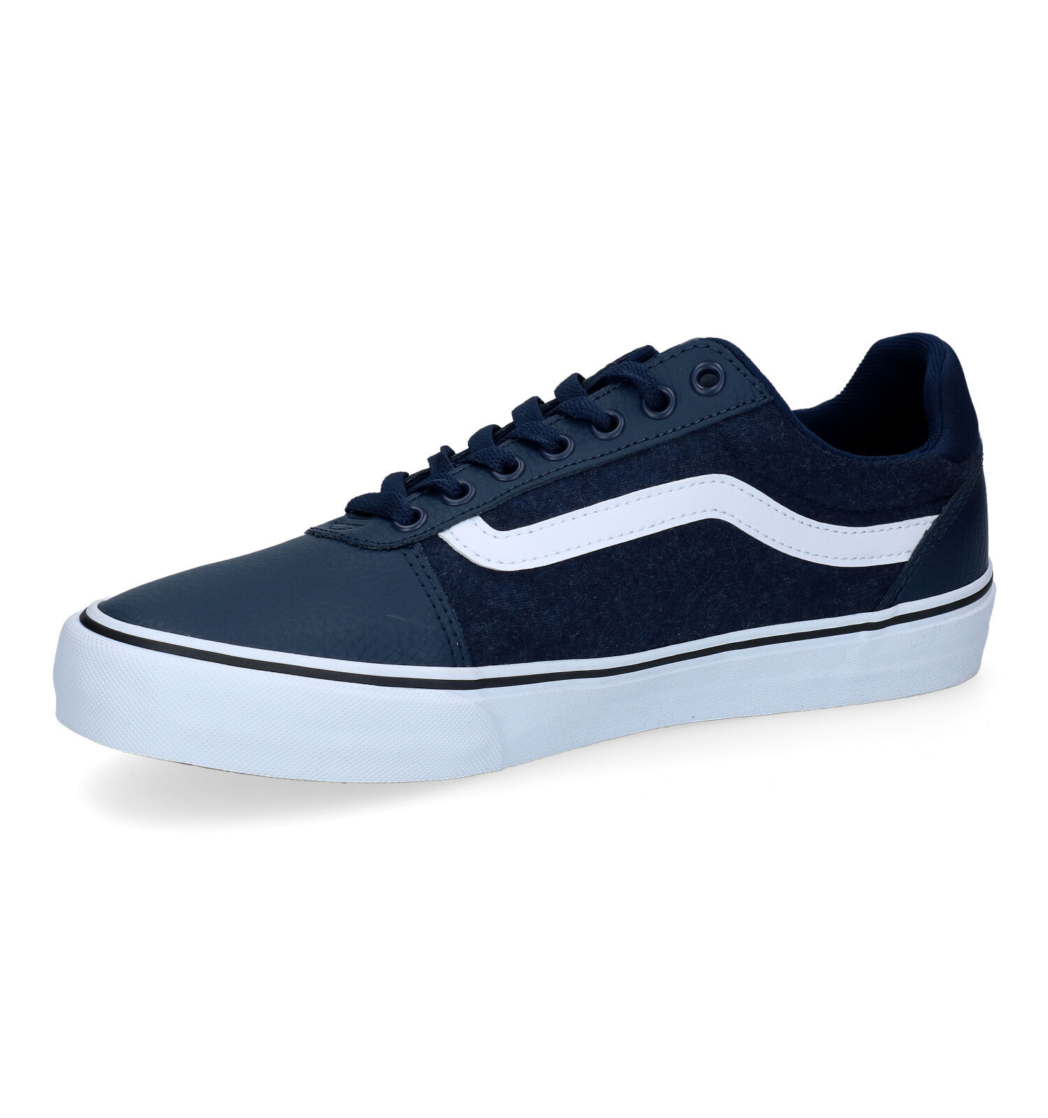 Vans Ward Deluxe Blauwe Sneakers Heren Sneakers Online op TORFS.BE