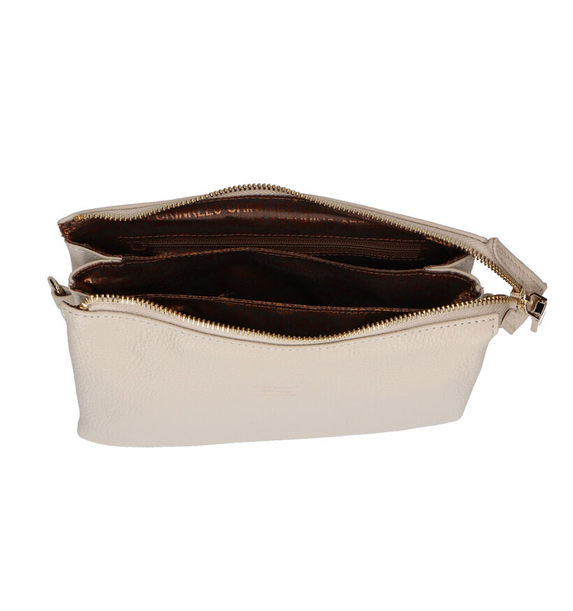 Crinkles Sac porté croisé en Camel pour femmes (342311)