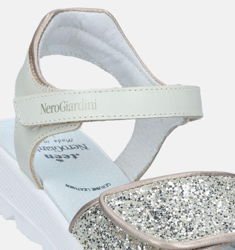 NeroGiardini Witte Sandalen voor meisjes (340764)