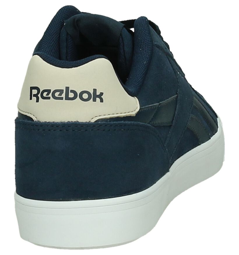 Reebok Baskets basses en Bleu foncé en daim (199494)