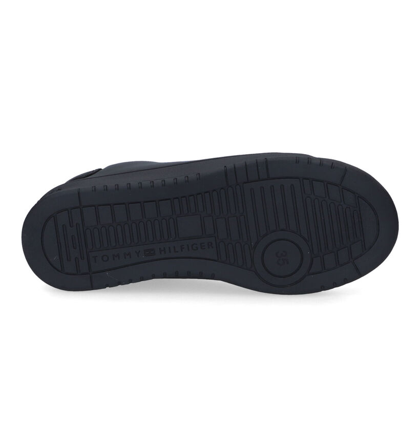 Tommy Hilfiger Chaussures à lacets en Noir en simili cuir (312040)