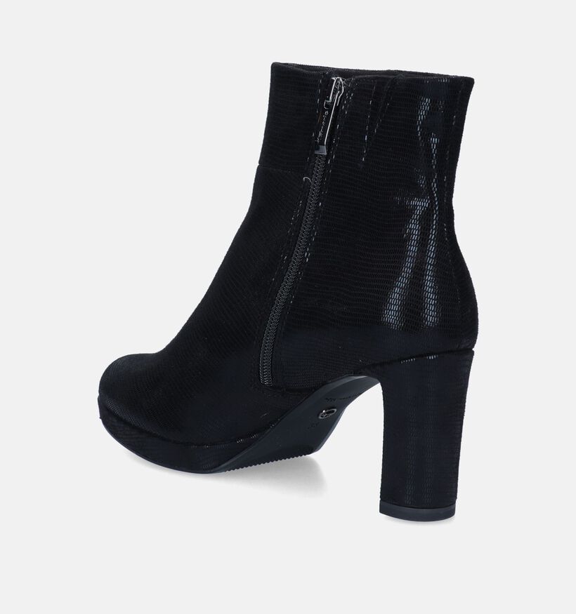 Tamaris Bottines &agrave; talons en Noir pour femmes (346631)