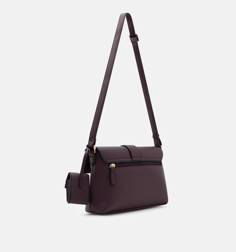 L.Credi Nadira Bordeaux Crossbody tas voor dames (347543)