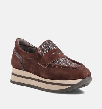 Softwaves Chaussures plates Marron