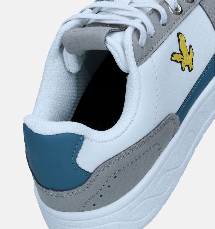 Lyle Scott Croy_Spt Witte Veterschoenen voor jongens (349207)