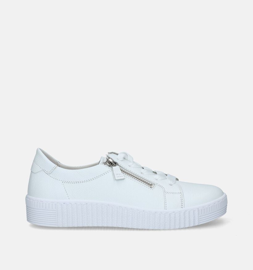 Gabor Best Fitting Chaussures à lacets en Blanc pour femmes (336128) - pour semelles orthopédiques