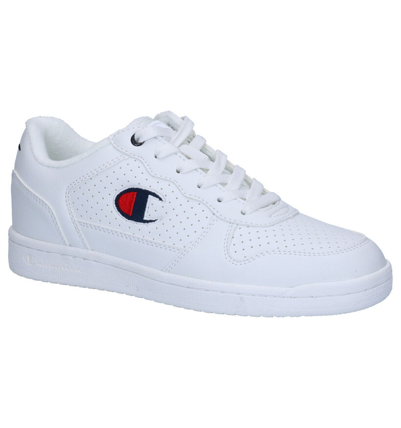 Champion Chicago Low Baskets en Blanc en simili cuir (278592)