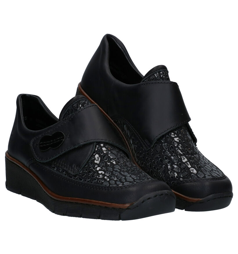 Rieker Chaussures confort en Noir pour femmes (328436)