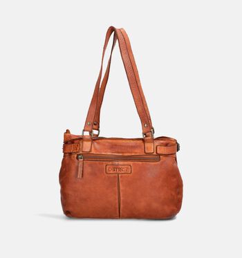 DSTRCT Schoudertassen Cognac