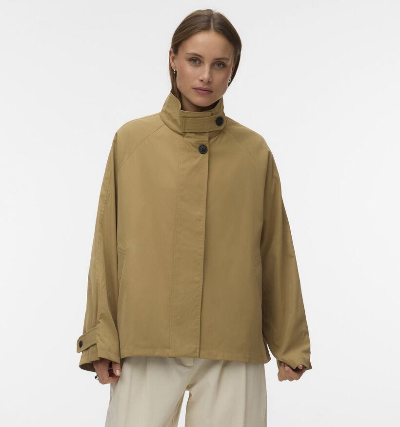 Vero Moda Ocean Boo Manteau court en Marron pour femmes (367131)