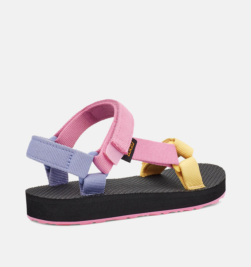 Teva Original Sandales de marche en Rose pour filles (353992)
