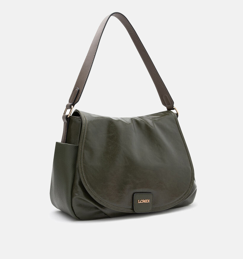 L.Credi Padma Groene Schoudertas voor dames (364420)