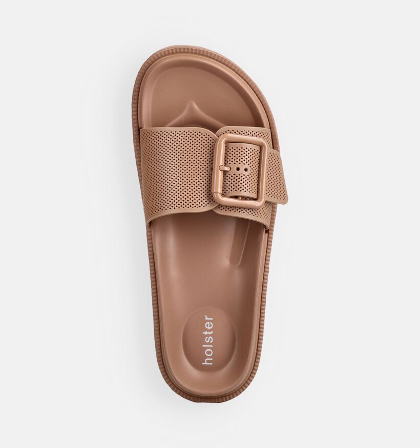 Holster Australia Laze Claquettes en Marron pour femmes (373366)