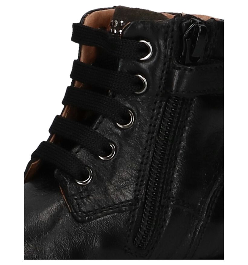 FR by Romagnoli Chaussures hautes en Noir en cuir (223436)