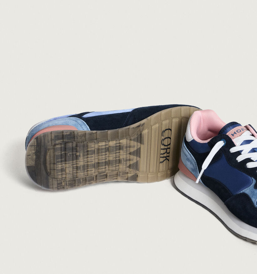 HOFF City Cork Blauwe Sneakers voor dames (351478) - geschikt voor steunzolen