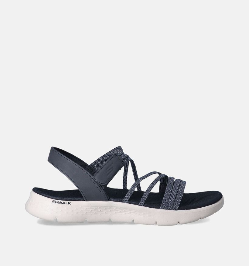 Skechers Go Walk Flex Blauwe Sandalen voor dames (354748)