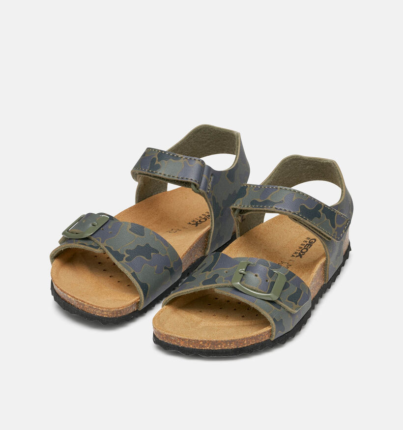 Geox Ghite Sandales en Vert kaki pour gar&ccedil;ons (368864)