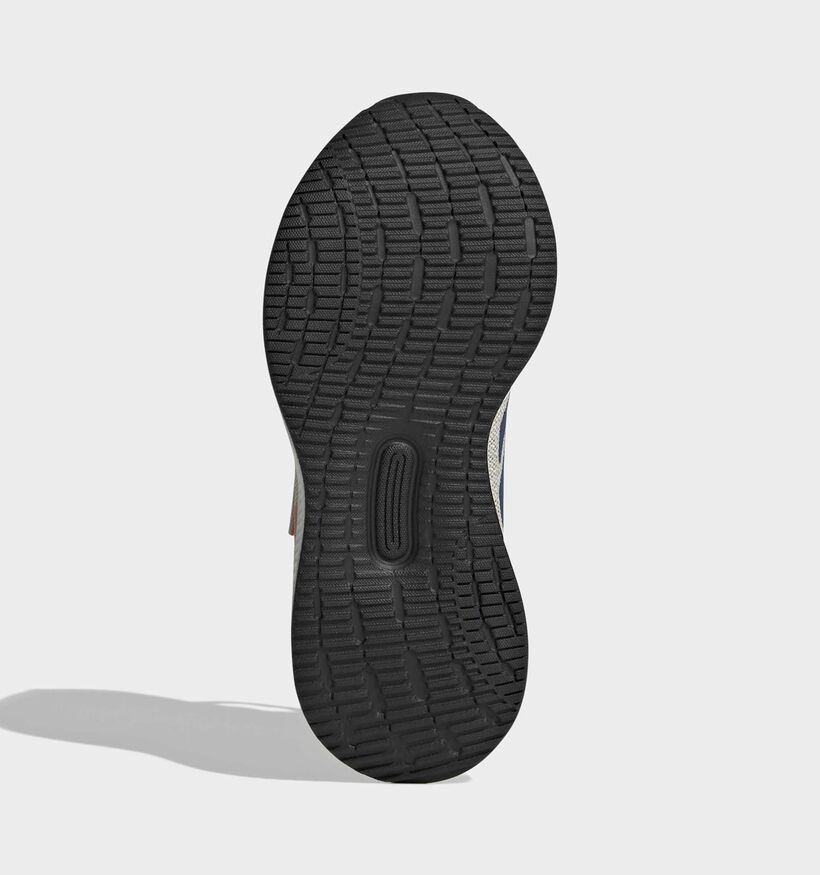 adidas Runfalcon Baskets basses en Beige pour gar&ccedil;ons (372779) - pour semelles orthop&eacute;diques