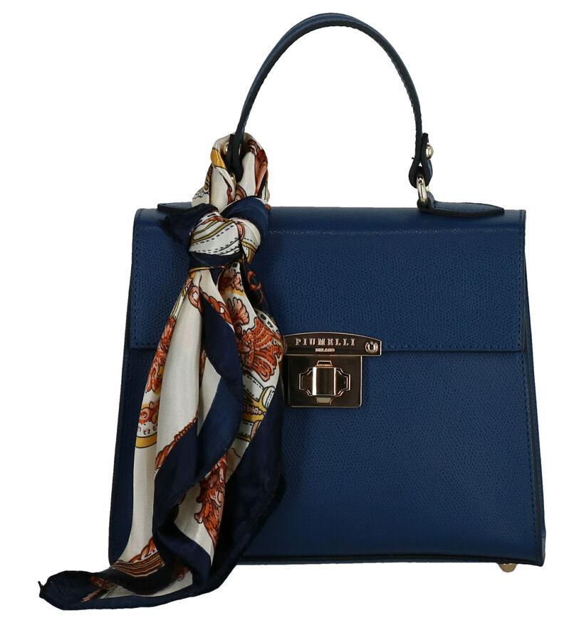 Piumelli Irene Sac à dos en Bleu en cuir (261031)