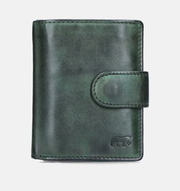 Bear Design Portemonnees Cognac/Bruin/Groen