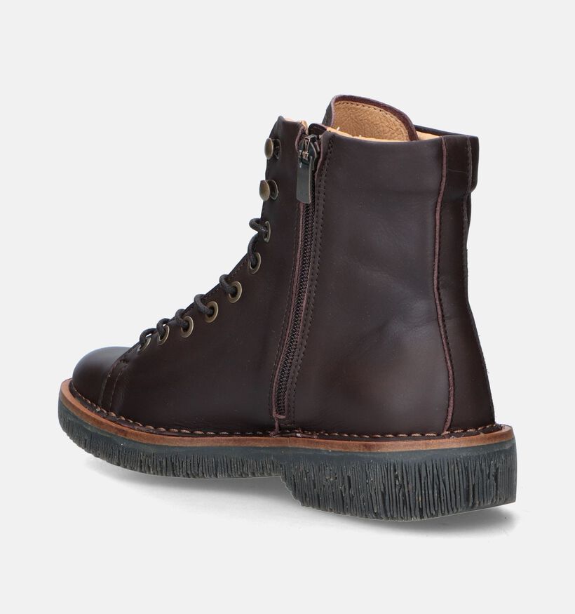 El Naturalista Bottines à lacets en Marron pour femmes (347336) - pour semelles orthopédiques