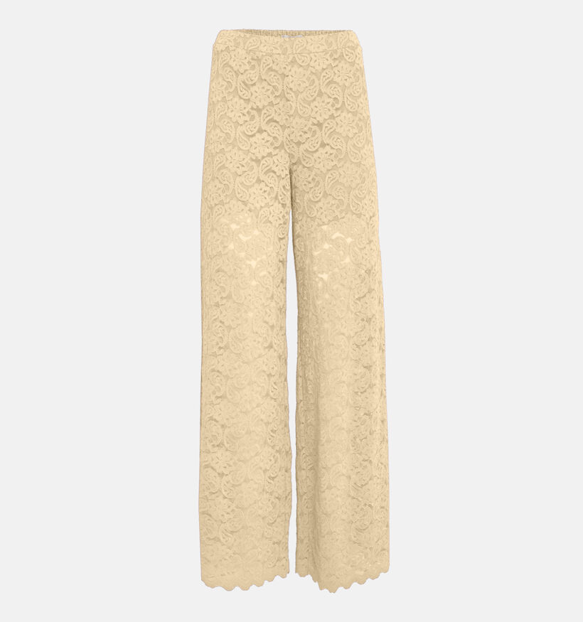 Desires Ossina Lace Lichtgele Kanten Broek voor dames (370643)