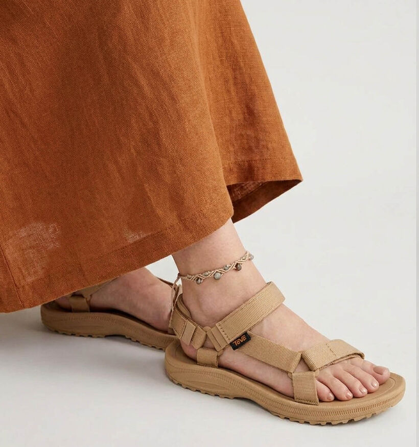 Teva Winsted Tan Sandales en Marron pour femmes (370872)