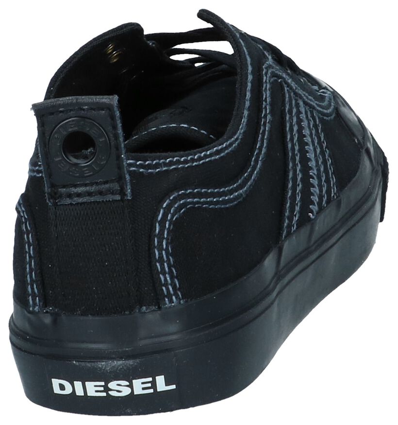 Zwarte Lage Sneakers Diesel, Zwart, pdp