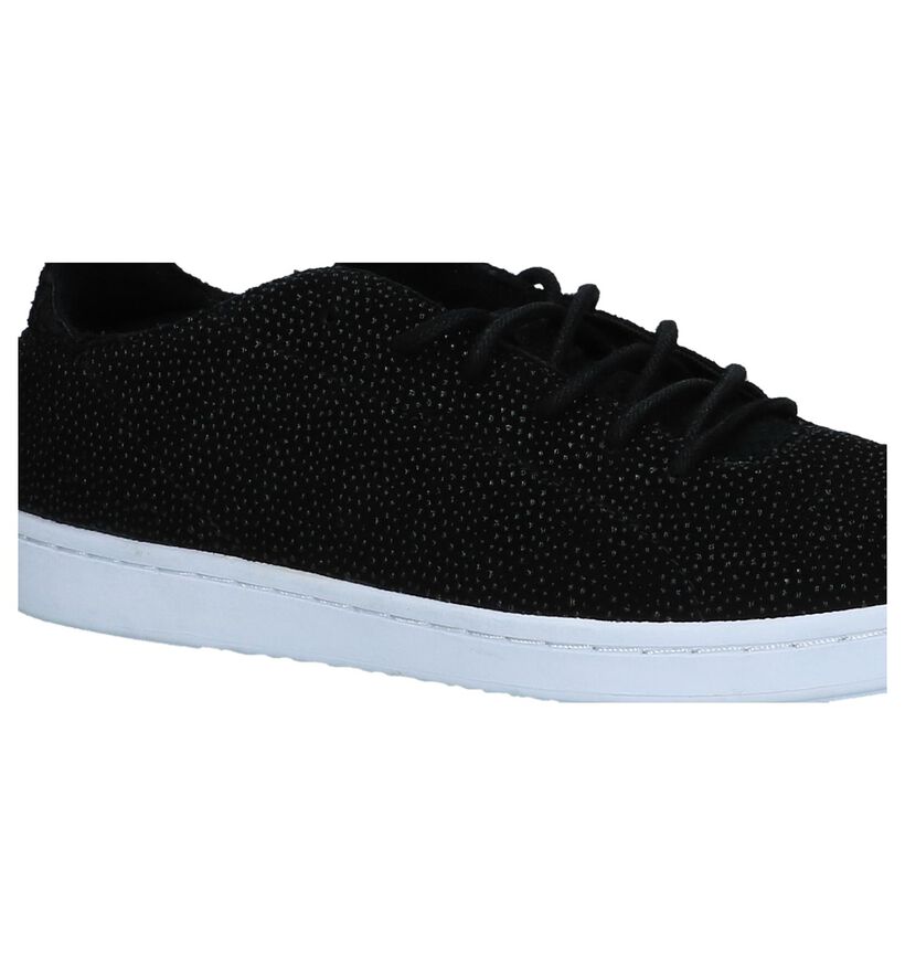 Woden Baskets basses en Noir en daim (225879)