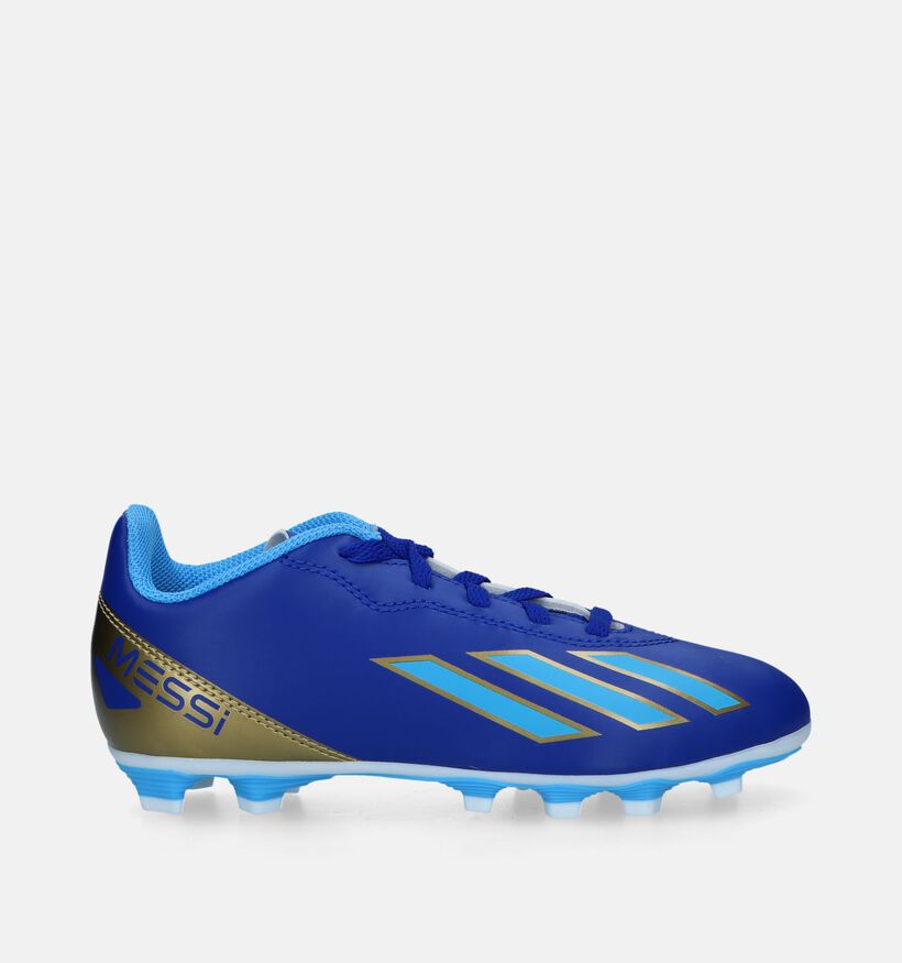adidas X Crazyfast Club Messi Chaussures de foot en Bleu pour filles, garçons (334820)