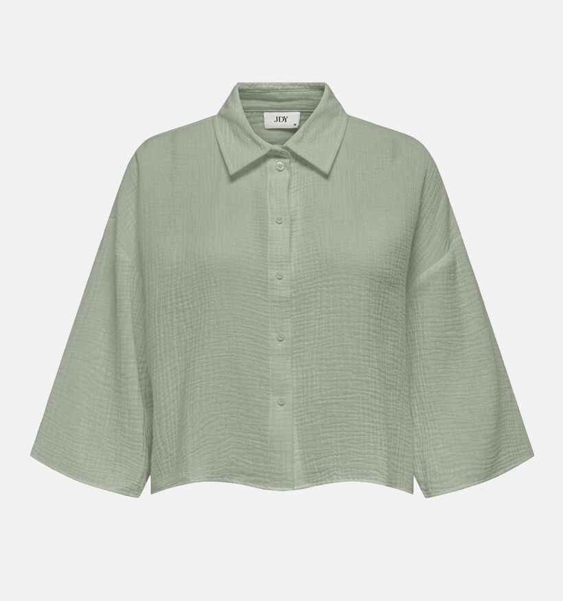 JDY Theis Groen Kort hemd voor dames (353661)