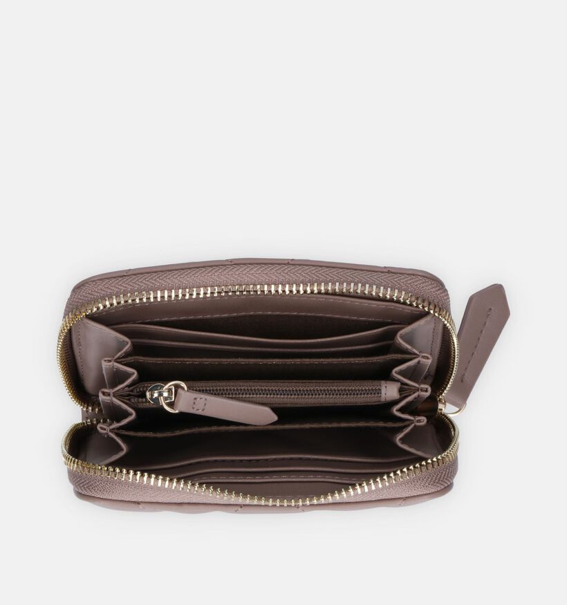Valentino Handbags Ocarina Porte-monnaie Zippé en Taupe pour femmes (333500)