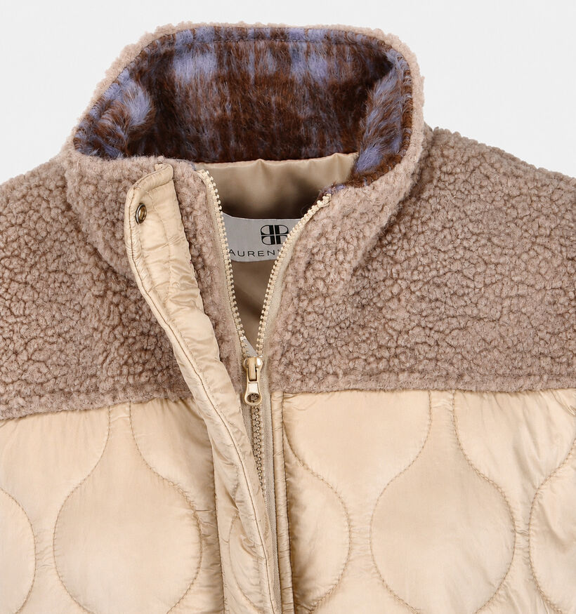 Laurent David Taupe Bodywarmer voor dames (382013)