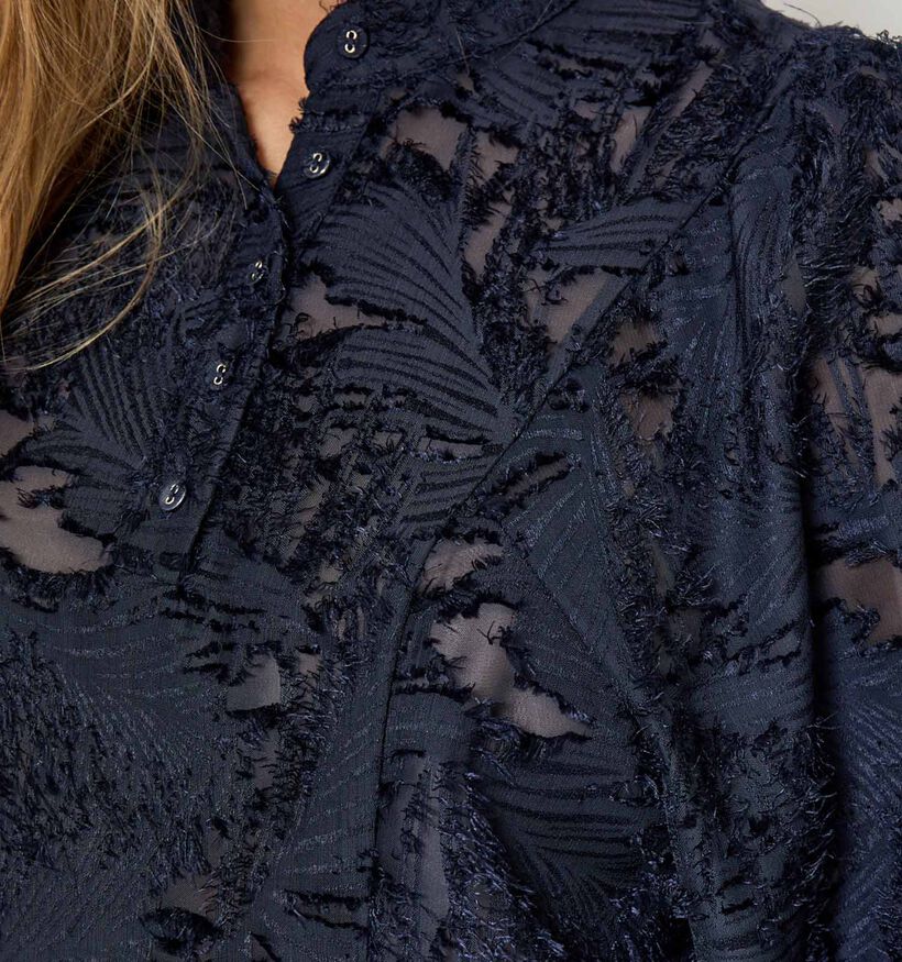 Minus Hollie Donkerblauwe Blouse voor dames (365845)