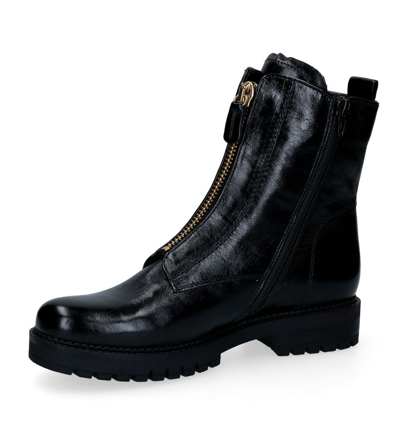 Gabor OptiFit Bottines en Noir en cuir (297226)