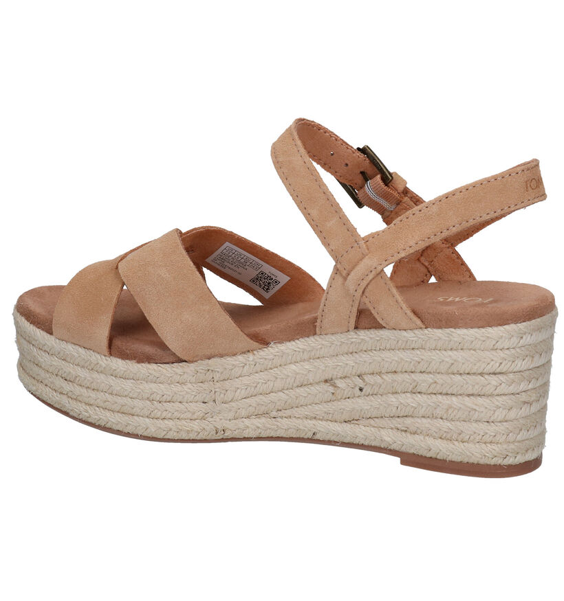 Toms Willow Sandales en Noir pour femmes (288346)