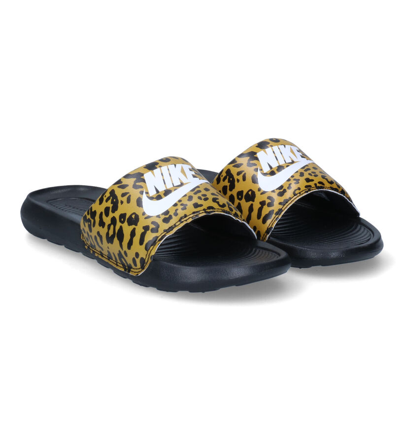 Nike Victori One Claquettes de piscine en Jaune pour femmes (302553)