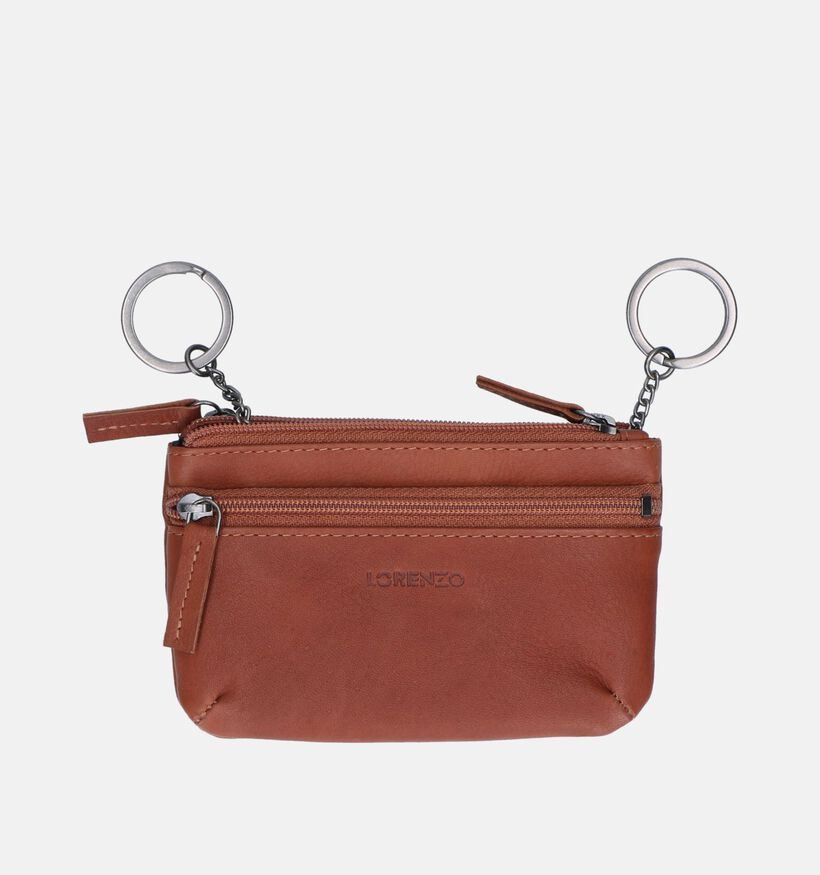 Euro-Leather Porte-monnaie en Cognac pour femmes (353567)