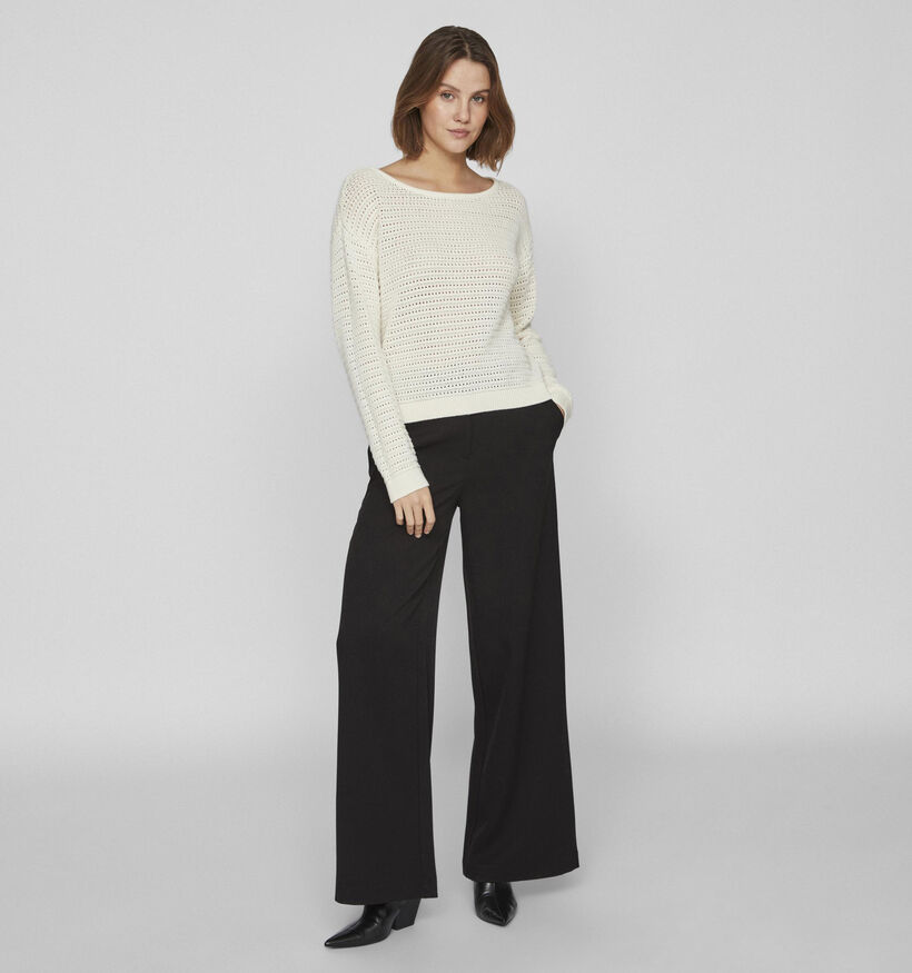 Vila Bellisina Pull en Écru pour femmes (335475)