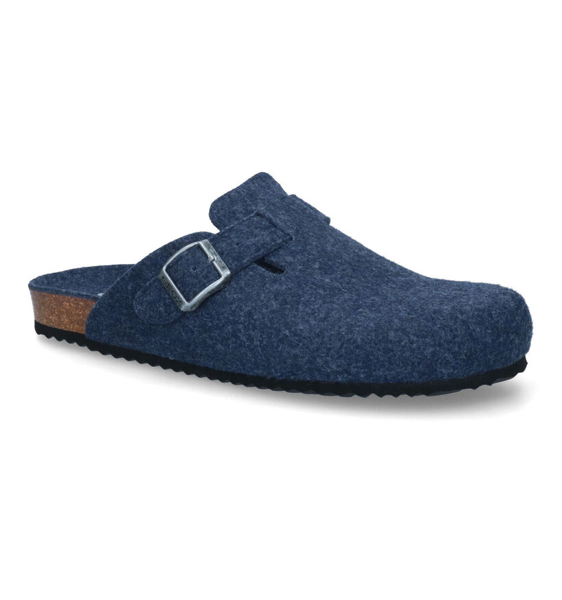 Geox Ghita Pantoufles en Bleu pour hommes (313682)