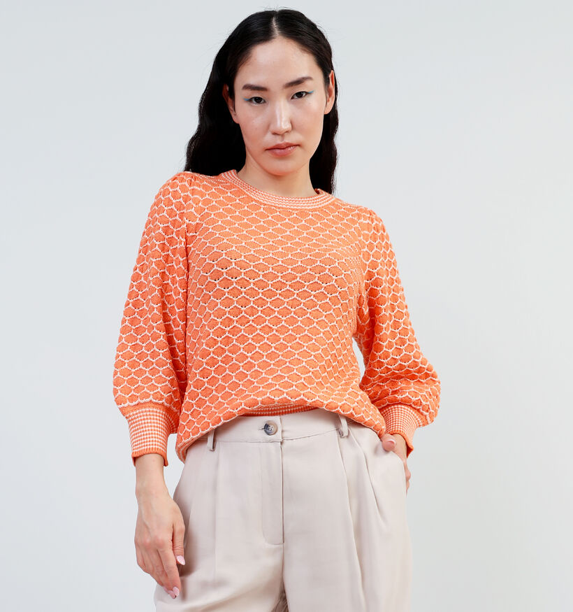 Vero Moda Jayda Oranje Trui voor dames (335355)