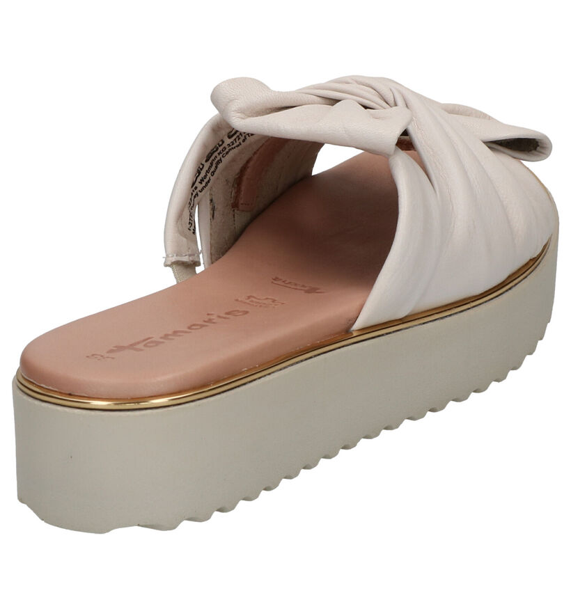 Tamaris TOUCH it Nu-pieds en Bronze en cuir (243539)